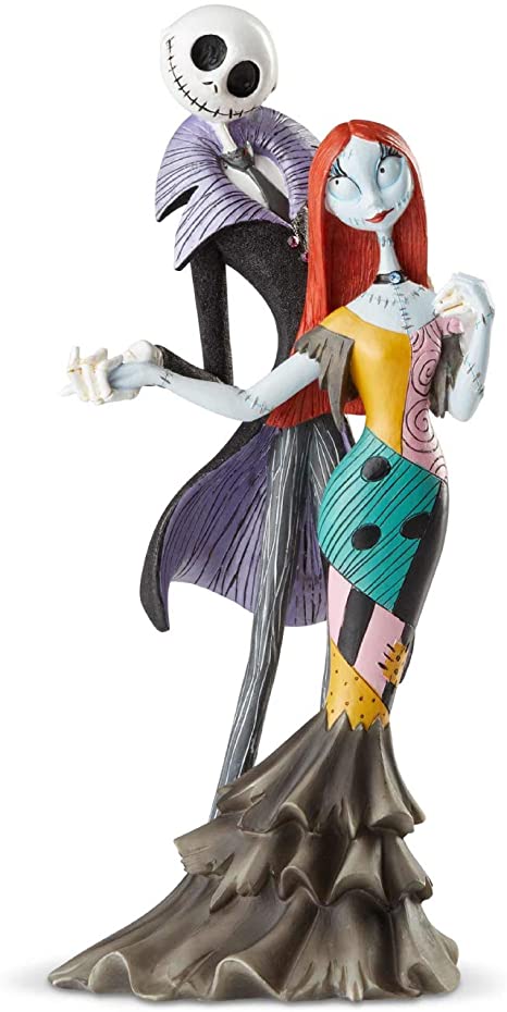 Enesco Jim Shore Disney Traditions Nightmare Before Christmas Jack and Sally Deluxe Collection Figure