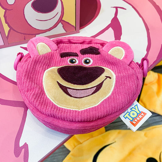 Disney Winnie The Pooh x Pixar Lotso Taiwan Cosmed Limited 5" Mini Side Bag