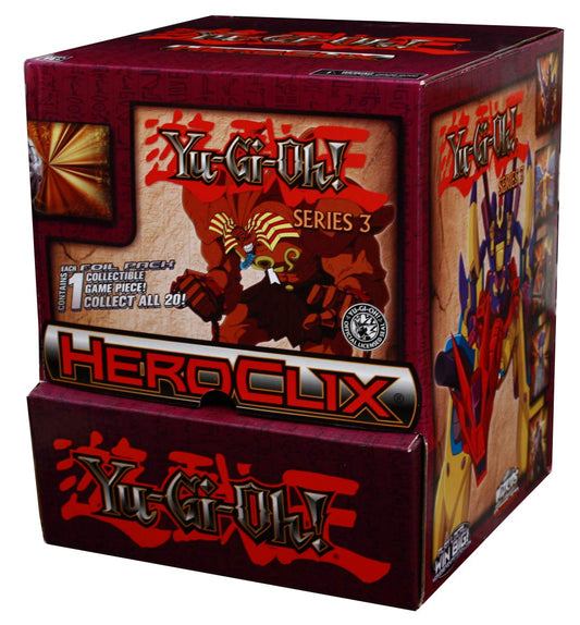 Yu Gi Oh Heroclix Series 3 Gravity Feed Random 1 Pack Collectable Trading Figure