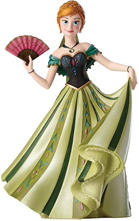 Enesco Jim Shore Disney Traditions Frozen Anna Couture Deforce Collection Figure