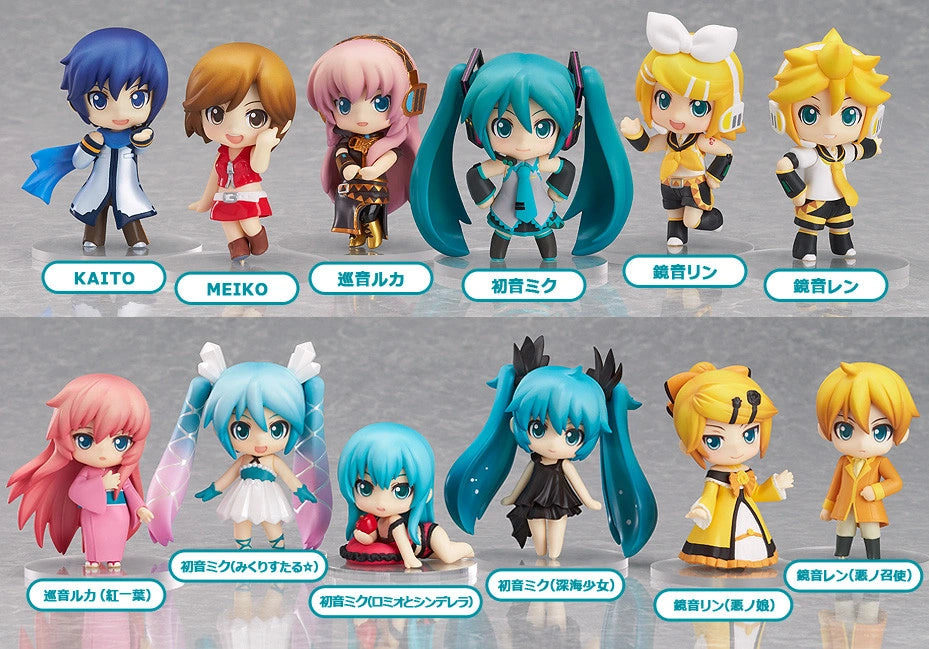 Good Smile GSC Nendoroid Petit Vocaloid Hatsune Miku Selection 12 Trading Figure Set