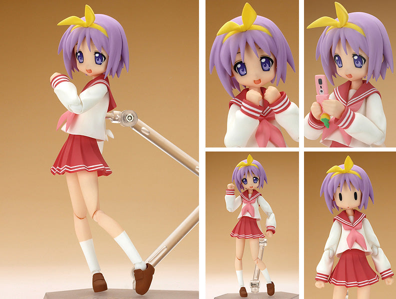 Max Factory Figma 012 Lucky Star Tsukasa Hiiragi Winter Uniform ver Action Figure