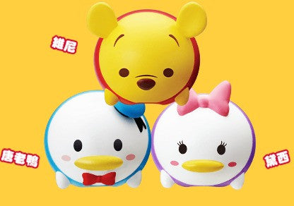 Disney Tsum Tsum Character Family Mart Limited Part 2 Set G Winnie The Pooh Donald Duck Daisy 3 Mini Magnet Trading Figure
