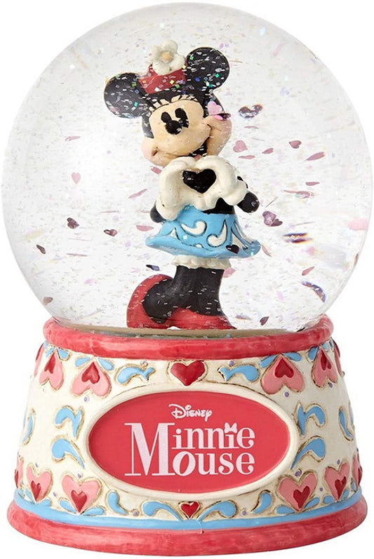 Enesco Jim Shore Disney Traditions Minnie Mouse Water Globe Collection Figure