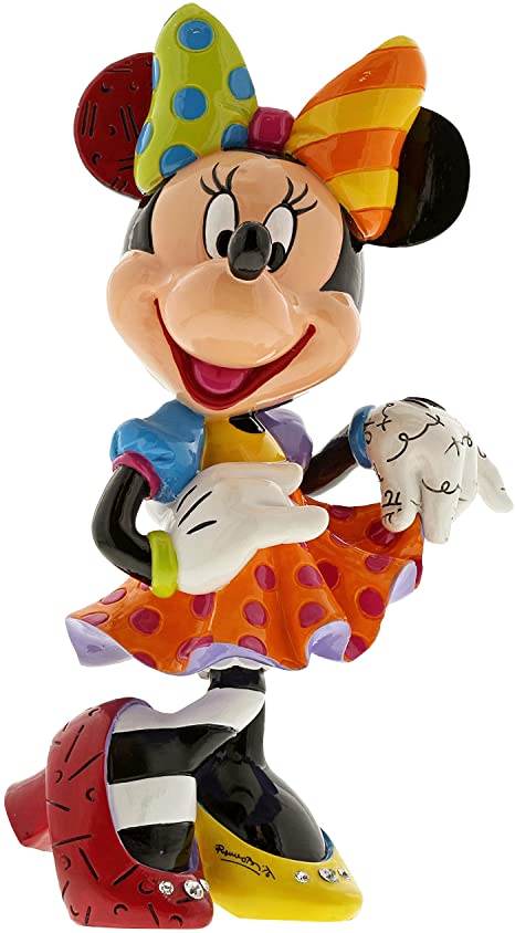 Enesco Jim Shore Disney Traditions Minnie Mouse 90th Britto Collection Figure