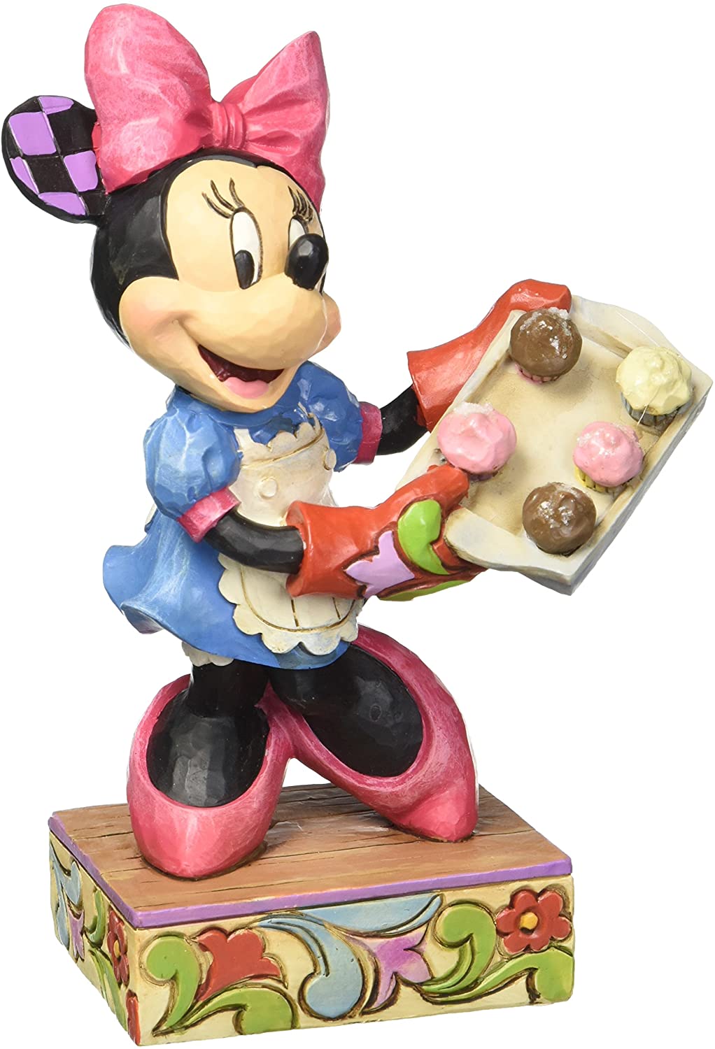 Enesco Jim Shore Disney Traditions Minnie Mouse Baker Collection Figure
