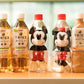 Kirin Afternoon Tea Taiwan Limited Disney Mickey & Minnie Mouse 90th Anniversary 2 Plush Doll in Bottle Figure Set
