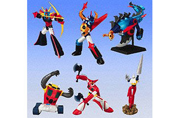 Bandai Super Robot Wars SRW Best Posing Collection P1 P2 6+6 12 Trading Figure Set Used
