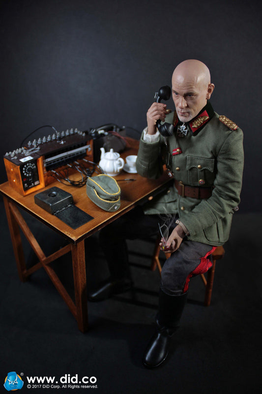 DID 1/6 12" D80123 WWII German Communications Set 2 WH Major General Drud Action Figure