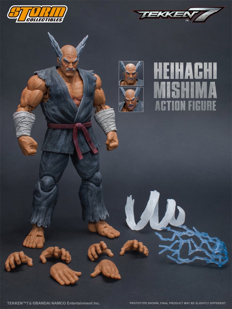 Storm Toys 1/12 Collectibles Tekken 7 Heihachi Mishima Action Figure