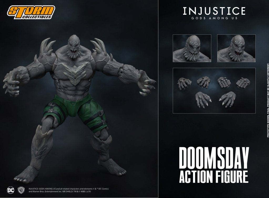 Storm Toys 1/12 Collectibles Injustice Gods Among Us Doomsday Action Figure