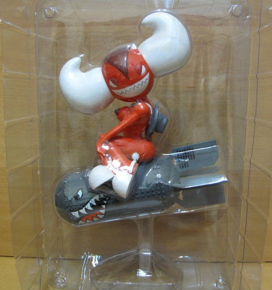 Kidrobot 2007 Huck Gee Akuma Bomb Danger Ver 10" Vinyl Figure - Lavits Figure
 - 1