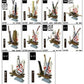 Kodansha Blade Of The Immortal Weapon Collection 10 Mini Trading Figure Set - Lavits Figure
 - 2