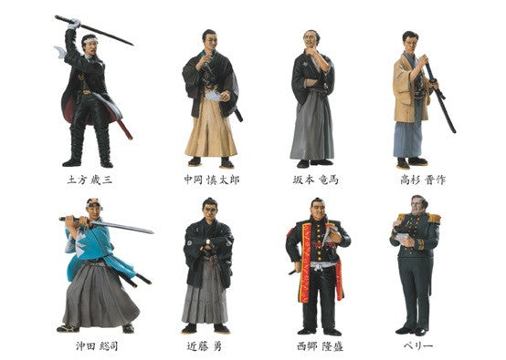 Cube Works Exploring History Series Bakumatsu Ishin 8 Trading Figure Set - Lavits Figure
