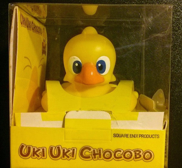 Square Enix Final Fantasy Uki Uki Chocobo Play Rubber Duck 3" Trading Figure - Lavits Figure
 - 1