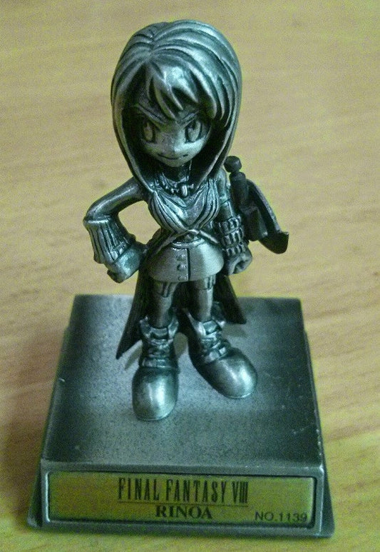 Square Enix Final Fantasy Chrome VIII Rinoa Metal Mini Trading Collection Figure - Lavits Figure
