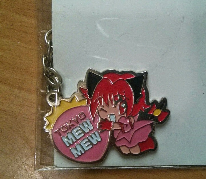 Meemoew Keychains Authentic Tokyo Mew Mew Metal Key Chain Holder – Lavits Figure
