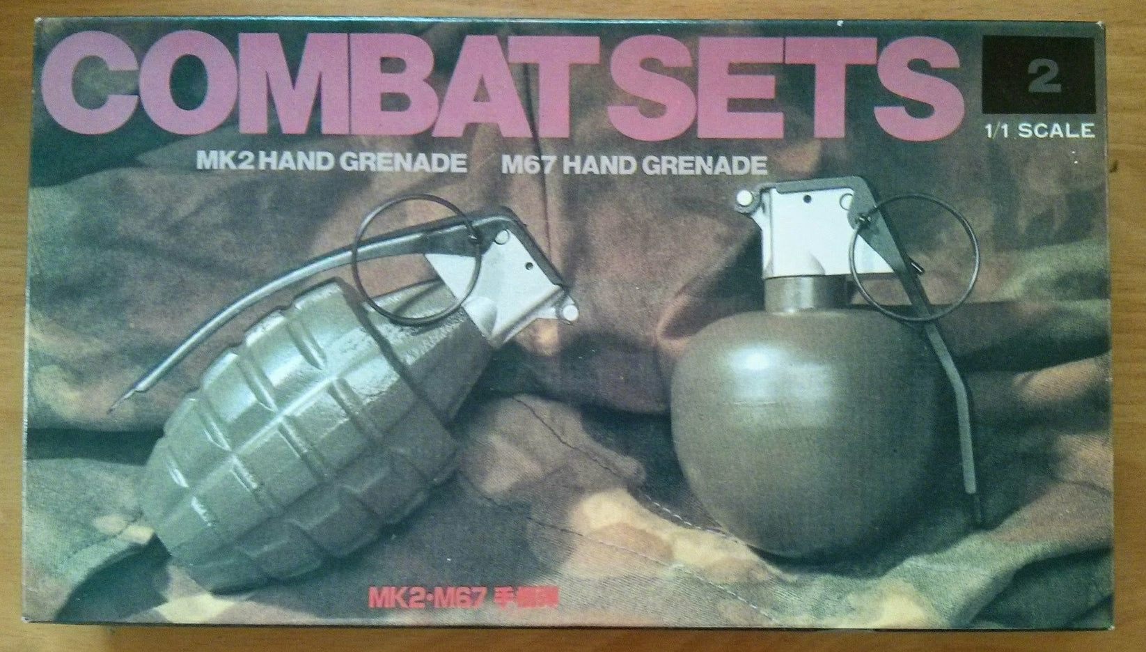 LS 1/1 Combat Sets MK2 M67 Hand Grenade Plastic Model Kit Figure