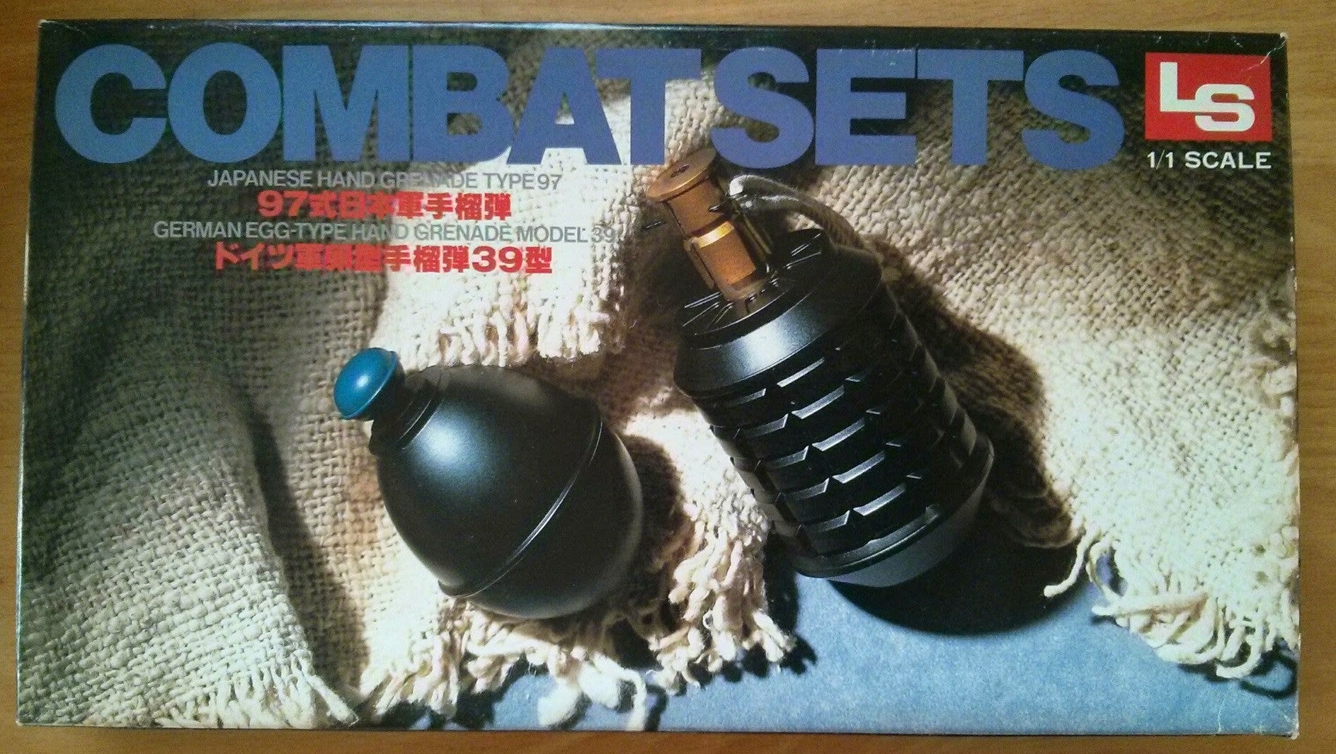 LS 1/1 Combat Sets Japanese Hand Grenade Type 97 German Egg 39 Plastic Model Kit Figure - Lavits Figure
