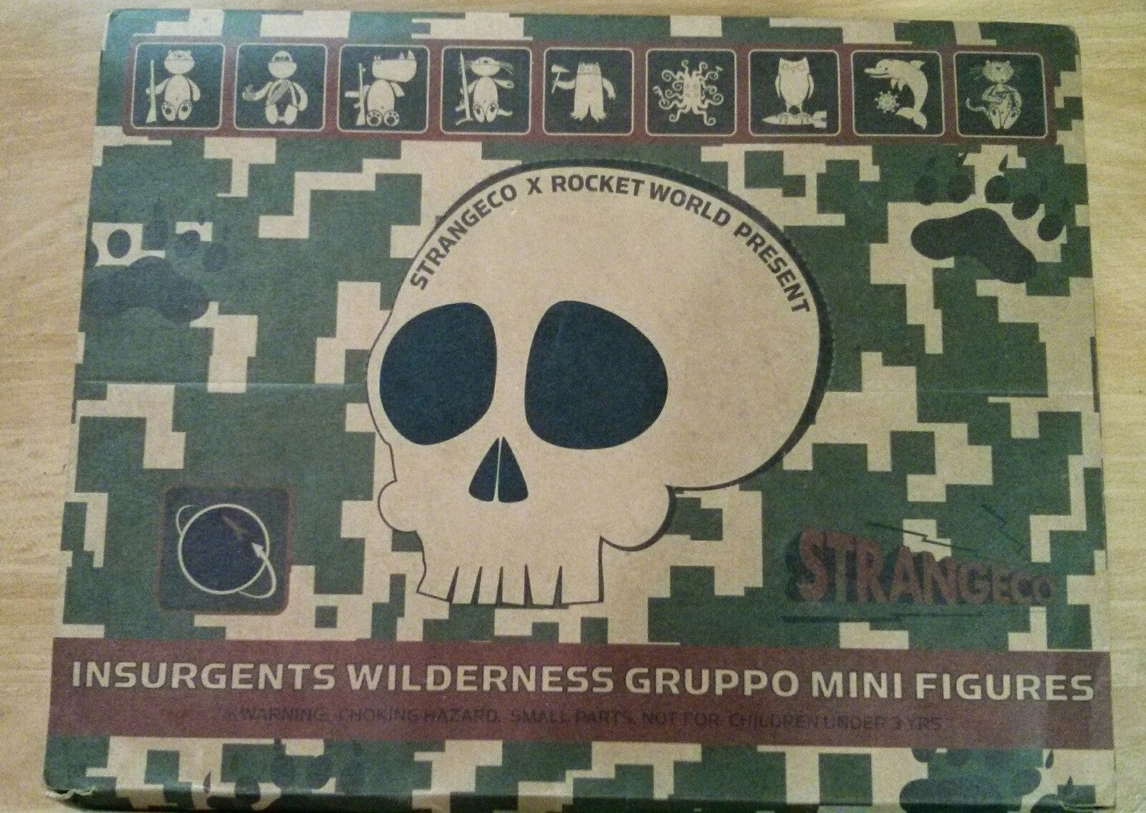 StrangeCo x Rocket World Insurgents Wilderness Gruppo 9 Mini Figure Set - Lavits Figure
 - 2