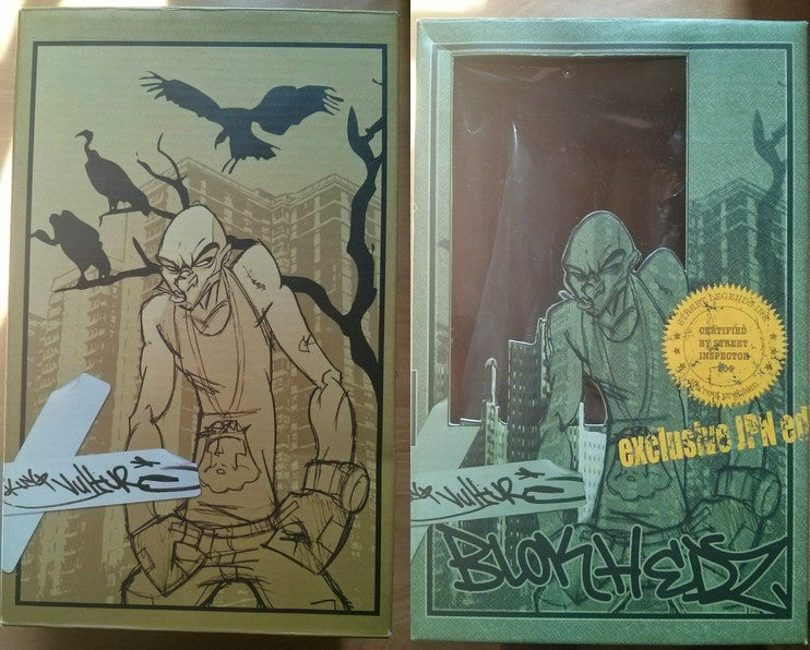 Blokhedz Carhartt Street Legends King Vulture OG + Japan Black Carhartt Edition 2 7.5" Vinyl Figure Set - Lavits Figure
 - 2