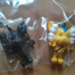 Medicom Toy Original Fake Kaws JPP Keychain Black Yellow 2 Figure Set - Lavits Figure
 - 1