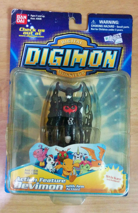 Bandai Digimon Digital Monster 3" Devimon Action Feature Collection Figure - Lavits Figure
 - 1