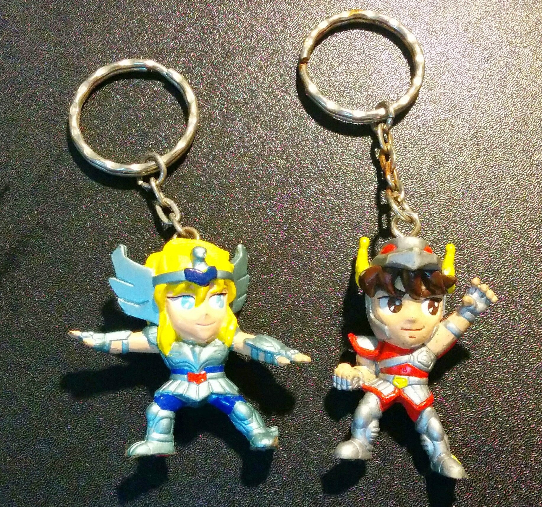 Banpresto Saint Seiya Bronze Key Holder Chain Strap 2 Mascot Collection Figure Set Used - Lavits Figure
