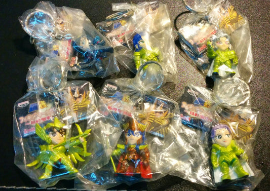 Banpresto Saint Seiya Last Crusade Key Holder Chain Strap 6 Mascot Collection Figure Set - Lavits Figure
 - 1