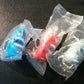 ToyQube 2008 Keithing Keith Poon Mini Sharky Zipper Key Chain 3 2" Vinyl Figure Set - Lavits Figure
 - 2
