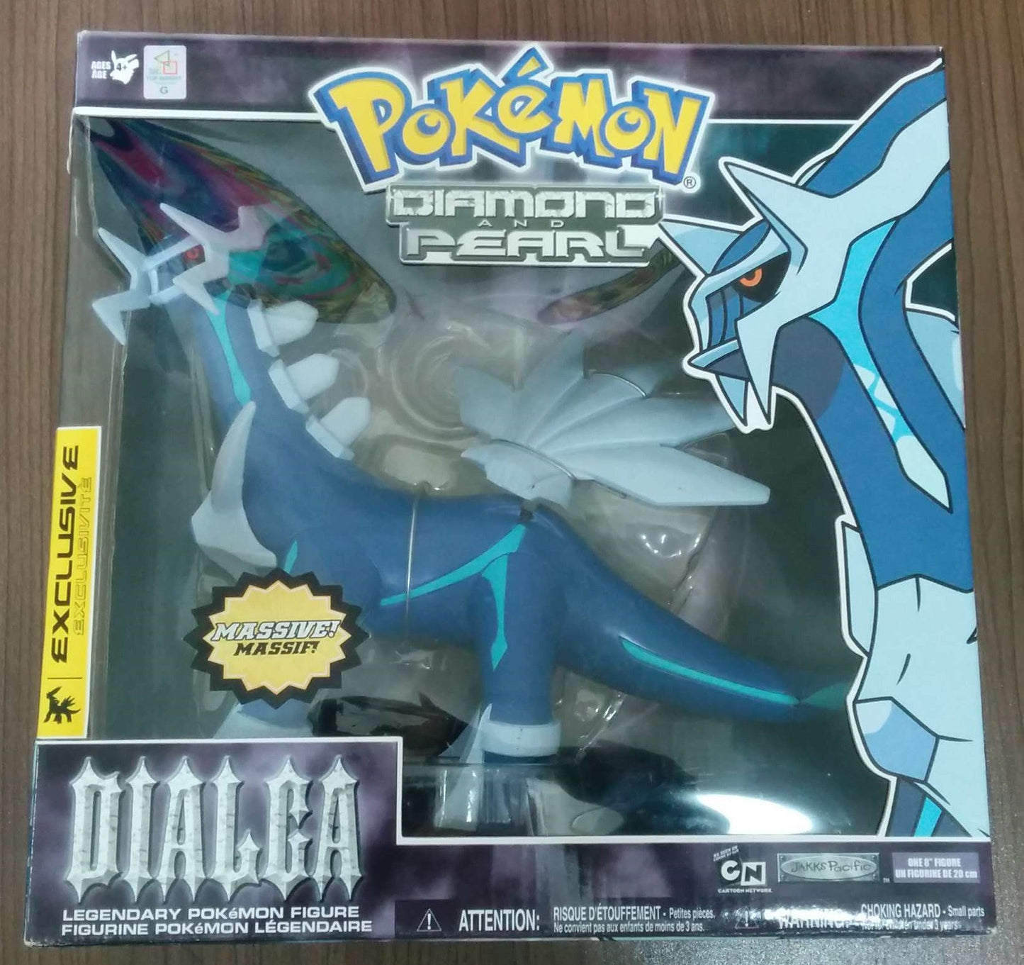 Jakks Pacific Pokemon Pocket Monster Diamond And Pearl DP Dialga 7" Trading Collection Figure - Lavits Figure
 - 3