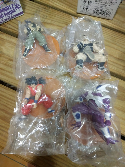 Unifive Dragon Ball Z Posing Freeza Part 2 2 Color 2 Monochrome 4 Trading Figure Set - Lavits Figure
