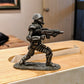 Westwood Studios 1999 Command & Conquer Tlberian Sun Collector's Edition Nod Soldier Metal Trading Figure