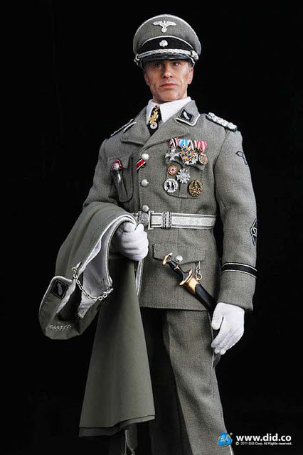 DID 1/6 12" WWII Hans Sicherheitsdienst SS Standartenfuhrer Action Figure Set - Lavits Figure
 - 1