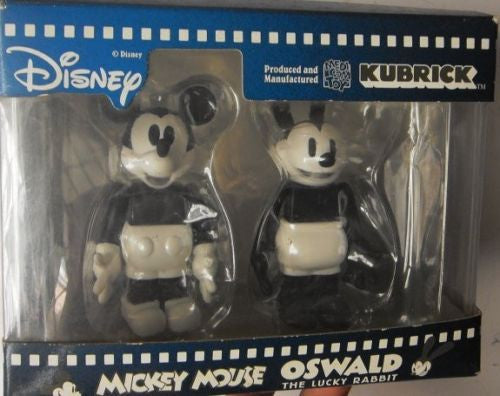 Medicom Toy Kubrick 100% Disney Mickey Mouse Oswald The Lucky Rabbit Figure Set - Lavits Figure
 - 1