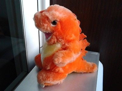 Banpresto 1993 Godzilla Orange 6" Plush Doll Figure - Lavits Figure
 - 1