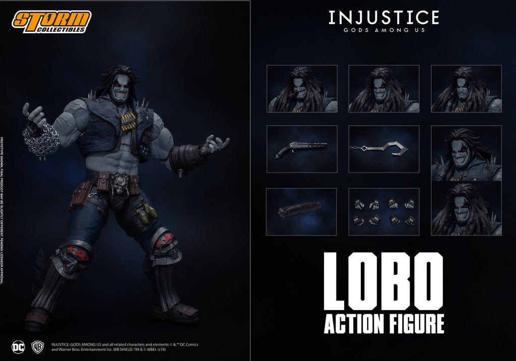 Storm Toys 1/12 Collectibles Injustice Gods Among Us Lobo Action Figure
