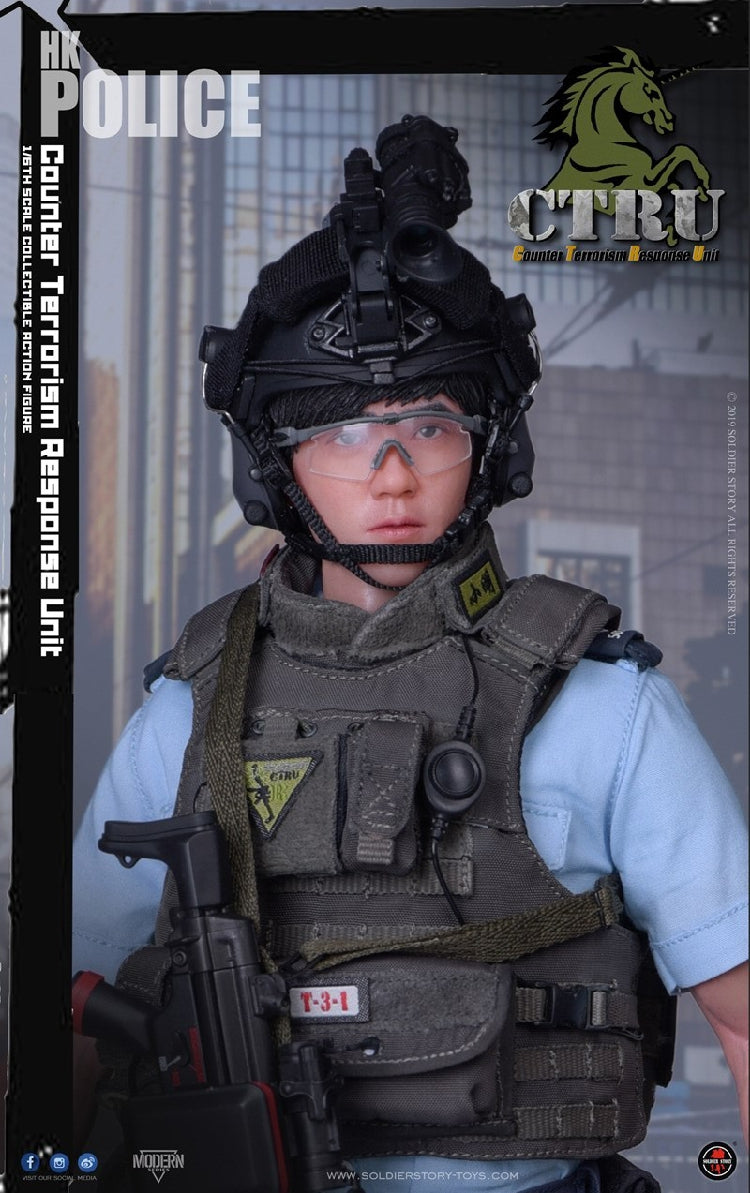 Soldier Story 1/6 12" SS115 C.T.R.U Hong Kong Police Counter Terrorism Response Unit Action Figure