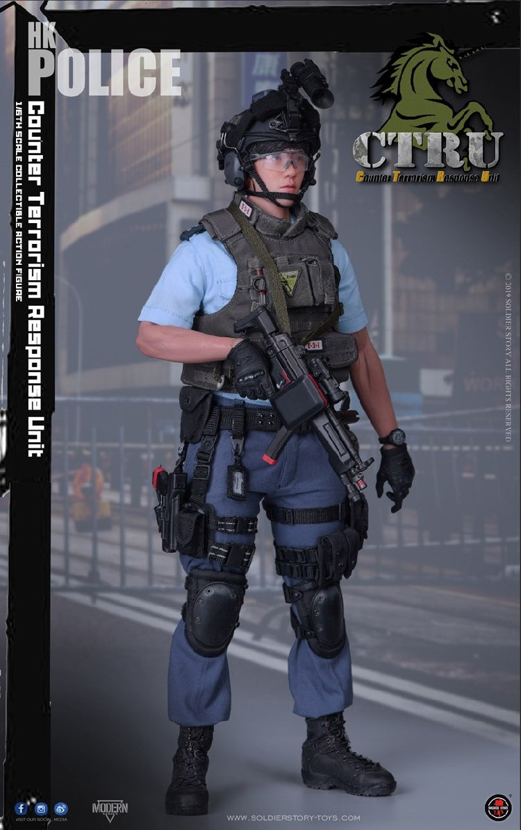 Soldier Story 1/6 12" SS115 C.T.R.U Hong Kong Police Counter Terrorism Response Unit Action Figure