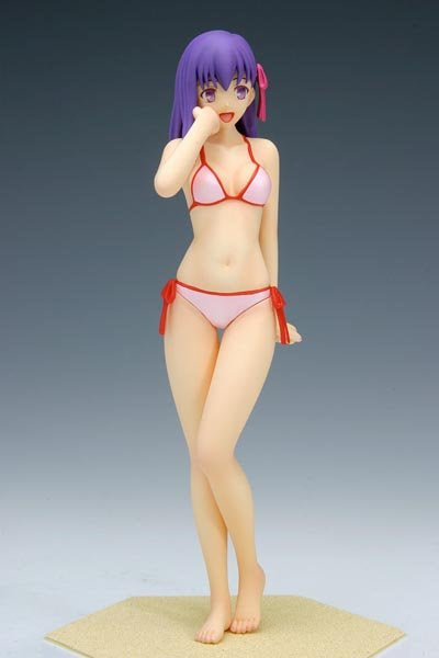 Wave 1/10 Beach Queens Sakura Matou Swimsuit Bikini Pvc Figure