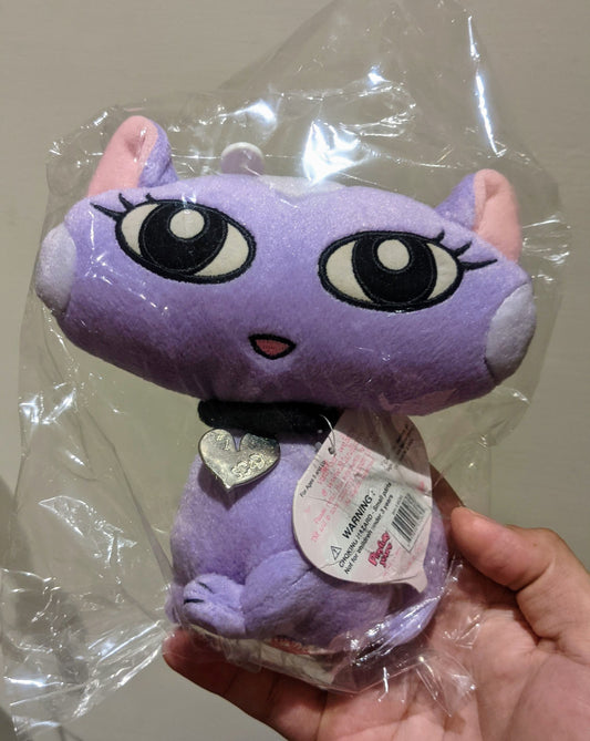 She's Charmed and Dangerous Purple Cat 6" Plush Doll Collection Figure