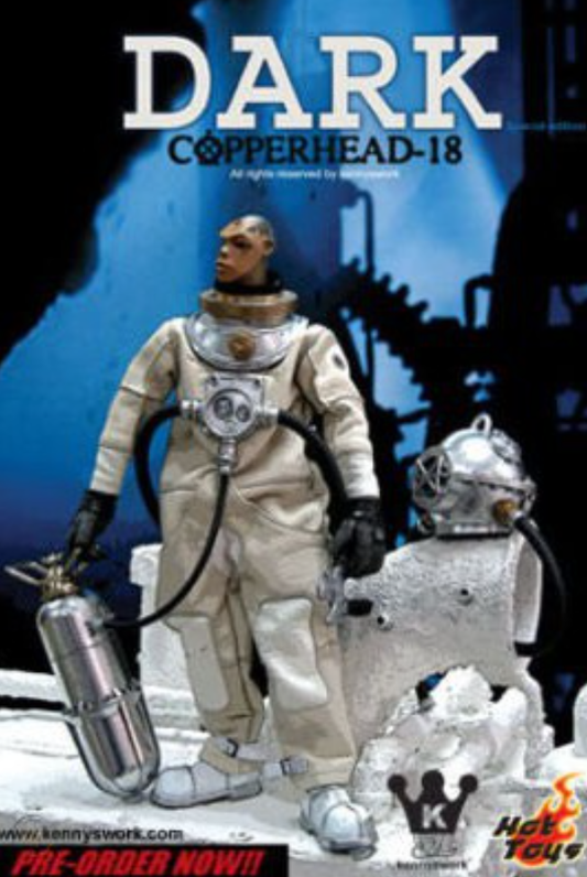 Hot Toys 1/6 12" Kenny's Work Copperhead-18 Dark ver Action Figure