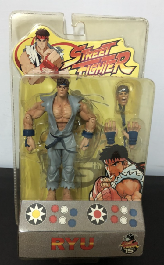 Resaurus Capcom Street Fighter Round 1 Ryu 2P ver 7" Action Figure