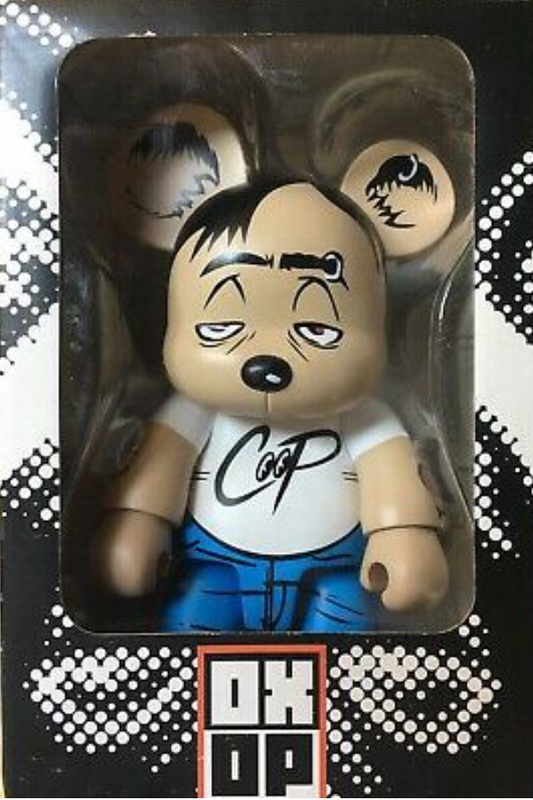 Toy2R OXOP Qee Haze Coop Stoner Bear ver 8" Action Soft Vinyl Figure