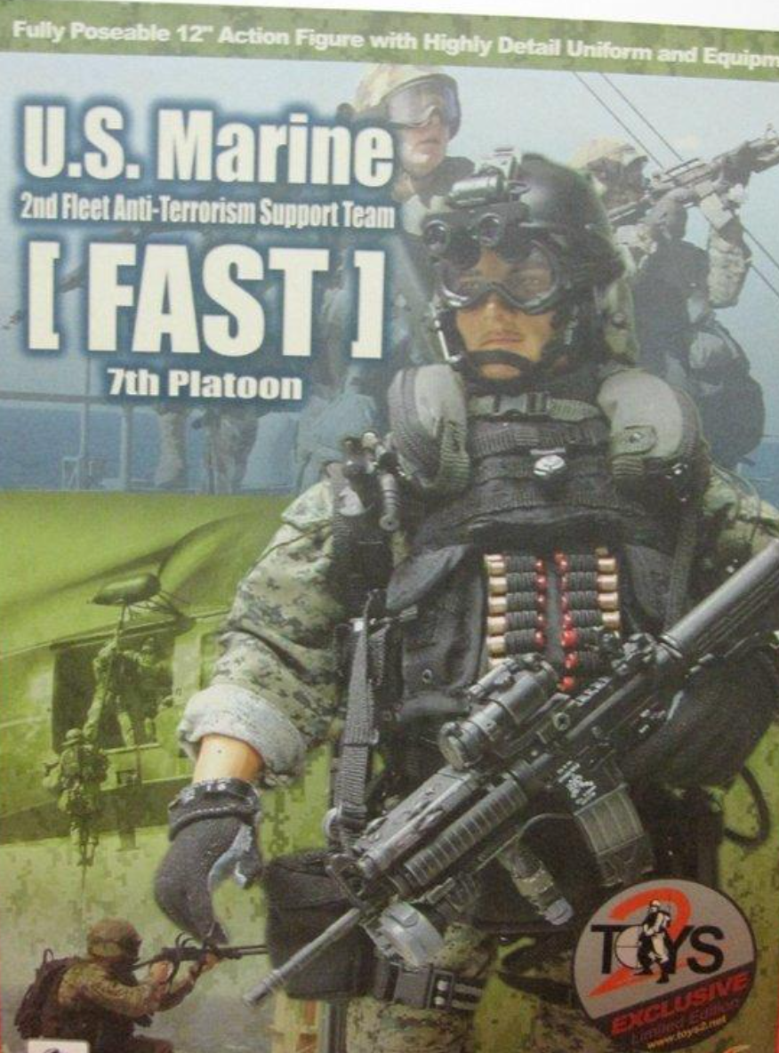 ホットトイズ•US Marine [ FAST ] Hot Toys 1/6 12