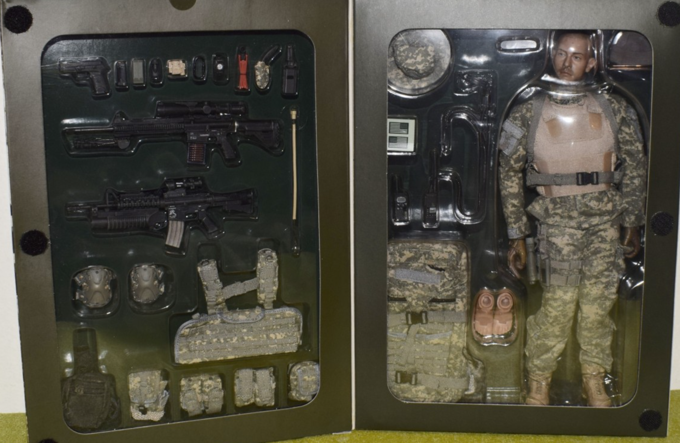 1円〜 ホットトイズ 1/6 U.S.ARMY SPECIAL FORCE GREEN BERET 1円 