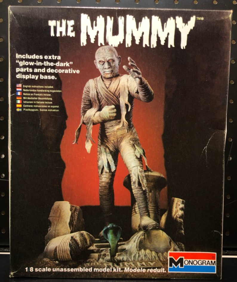 Monogram 1/8 The Mummy Plastic Model Kit Figure