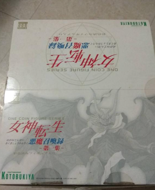 Kotobukiya One Coin Grande Series Shin Megami Tensei Part 1 12 Sealed Box Random Trading Figure Set