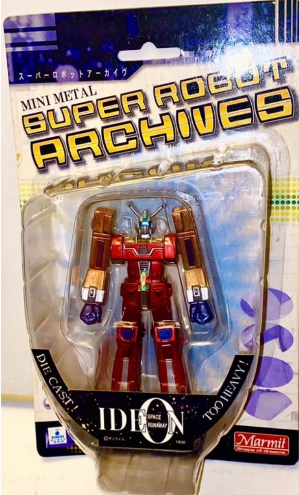 Marmit Space Runaway Ideon Mini Metal Super Robot Archives Action Figure