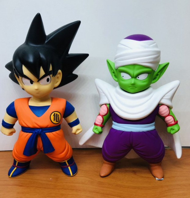 Banpresto Dragon Ball Kai Sofbi Tenkaichi Budokai Soft Vinyl Son Gokou Goku Piccolo Figure Used